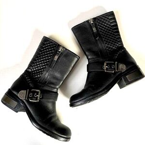 Vince Camuto Biker Moto Ankle Boots size 6.5 - NEVER WORNπ€π€